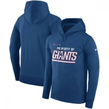 New York Giants Club Nike Therma NFL Pullover Men's Hoodie