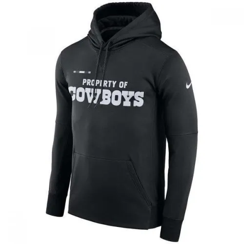 Dallas Cowboys Club Nike Therma NFL Pullover Men's Hoodie