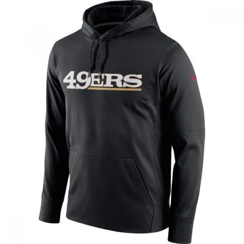 San Francisco 49ers Club Nike Therma NFL Pullover Men's Hoodie