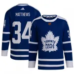 Auston Matthews Toronto Maple Leafs Camisola de jogador autêntica adidas Reverse Retro 2.0 - Royal Auston Matthews Toronto Maple Leafs adidas Reverse Retro 2.0 Authentic Player Jersey - Royal