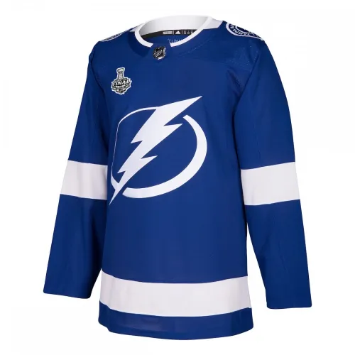 Tampa Bay Lightning adidas 2021 Stanley Cup Final Bound Authentic Patch Jersey - Blu
