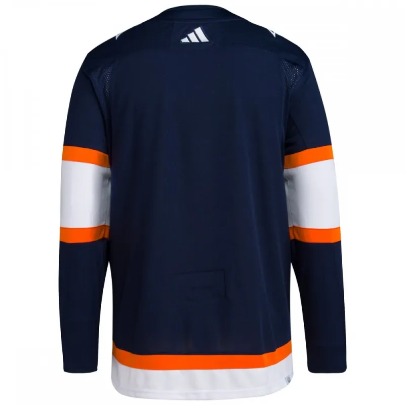 Edmonton Oilers adidas Reverse Retro 2.0 Premium Blank Jersey – Navy