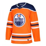 Maillot adidas Premium vierge domicile des Oilers d'Edmonton – Orange