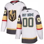 Camisola adidas Away Authentic Custom dos Vegas Golden Knights - Branco Camisa personalizada autêntica de jogo fora de casa dos Vegas Golden Knights da adidas – Branca