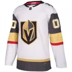 Camisa personalizada autêntica de jogo fora de casa dos Vegas Golden Knights da adidas – Branca