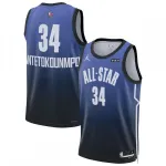 Maillot Swingman pour homme Giannis Antetokounmpo, match des étoiles 2023 - Bleu Maillot Swingman pour homme Giannis Antetokounmpo, match des étoiles 2023 – Bleu