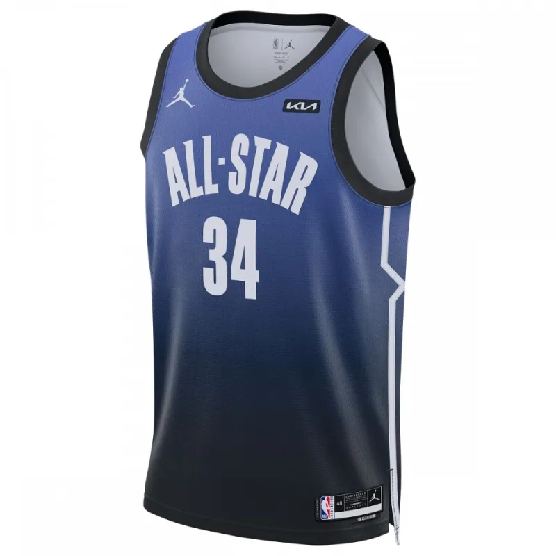 Maillot Swingman pour homme Giannis Antetokounmpo, match des étoiles 2023 – Bleu
