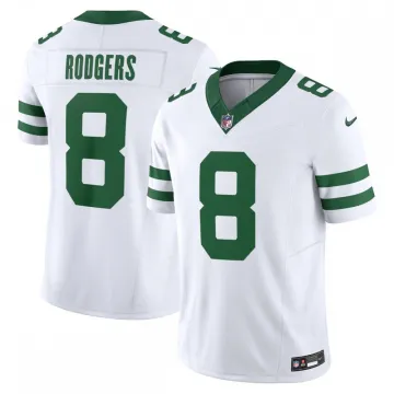 Aaron Rodgers New York Jets Nike Vapor F.U.S.E. Limited Jersey - Wit