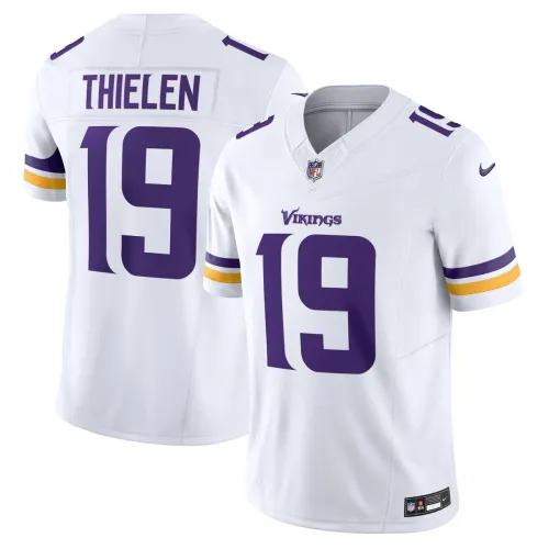 Adam Thielen, Minnesota Vikings, Nike Vapor F.U.S.E. Limited-Trikot – Weiß