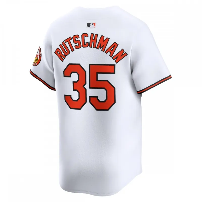 Adley Rutschman Baltimore Orioles Nike Home Limited Player Jersey – White