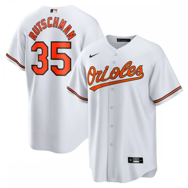 Adley Rutschman Baltimore Orioles Nike Home Replica Player Jersey – White