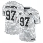 Aidan Hutchinson Detroit Lions Nike 2024 Salute to Service Limited Jersey - Arctic Camo