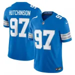 Camisa Nike Vapor FUSE Limited do Aidan Hutchinson, Detroit Lions - Azul Aidan Hutchinson Detroit Lions Nike Vapor F.U.S.E. Camisola limitada - Azul