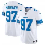 Aidan Hutchinson Detroit Lions Camiseta Limitada Nike Vapor F.U.S.E. - Blanca Camiseta Nike Vapor F.U.S.E. Limited de Aidan Hutchinson (Detroit Lions) – Blanca