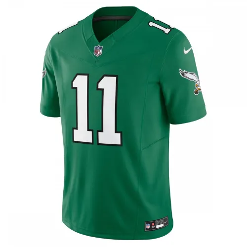 Maillot Nike Vapor F.U.S.E. en édition limitée d'A.J. Brown (Philadelphia Eagles) – Vert Kelly