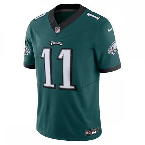 A.J. Brown Philadelphia Eagles Nike Vapor F.U.S.E. Limited Jersey – Midnight Green