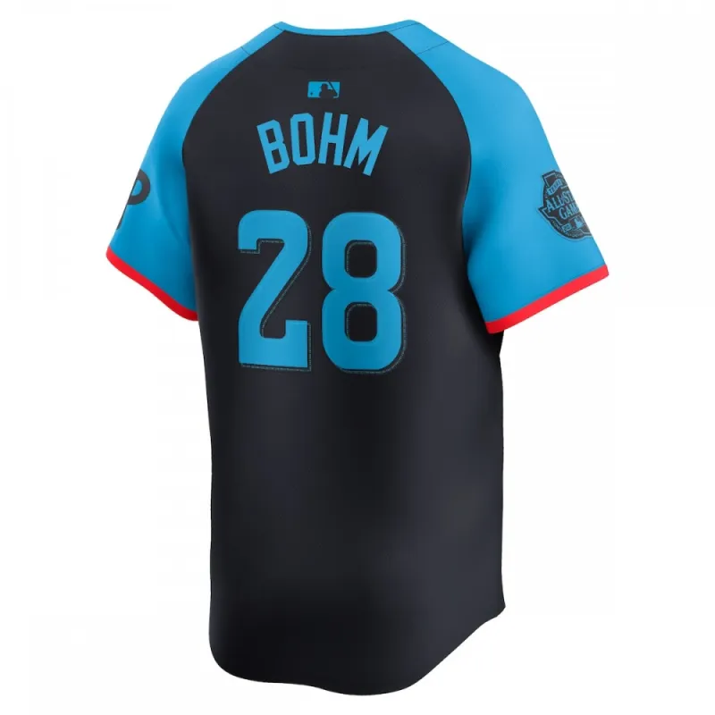 Alec Bohm National League Nike 2024 MLB All-Star Game Limited Player Jersey – Navy