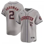 Alex Bregman Houston Astros Nike Away Limited Player Jersey - Gray Alex Bregman Houston Astros Nike Away Limited Player Jersey – Gray
