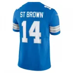 Amon-Ra St. Brown Detroit Lions Nike Vapor F.U.S.E. Limited Jersey – Blue