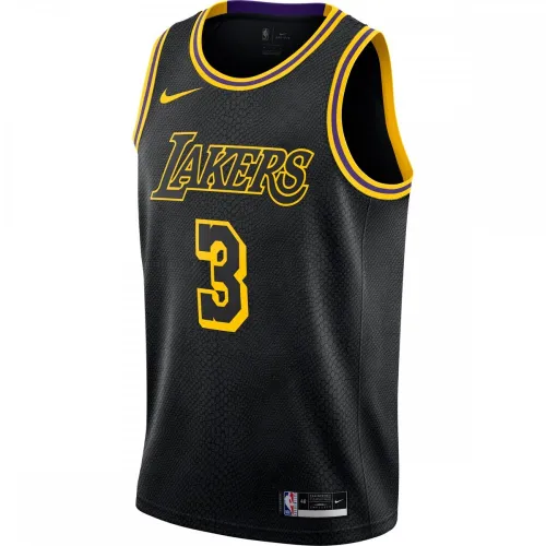 Anthony Davis Los Angeles Lakers Nike City Edition Swingman-shirt – Zwart