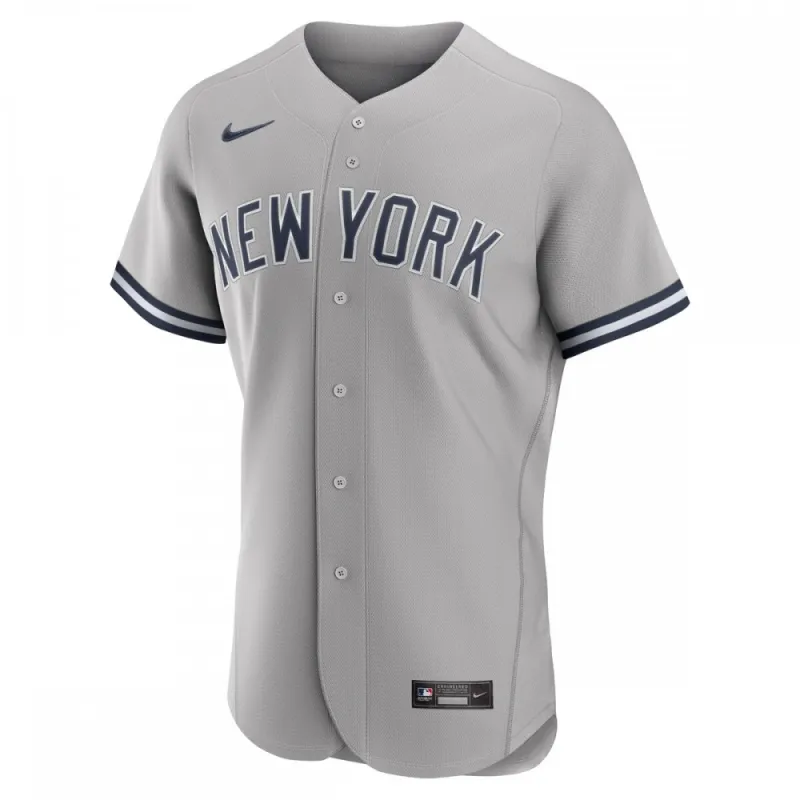 Anthony Volpe New York Yankees Nike Road Authentic Jersey – Gray