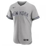 Anthony Volpe New York Yankees Nike Road Authentic Jersey – Gray