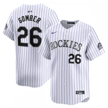 Austin Gomber Colorado Rockies - Maglia da giocatore limitata Nike Home - Bianco