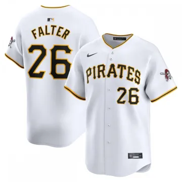 Bailey Falter Pittsburgh Pirates Nike Home Limited Player Jersey - Wit
