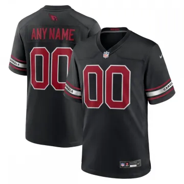 Arizona Cardinals Maglia da gioco personalizzata alternativa Nike - Nero