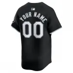 Chicago White Sox Nike Alternate Limited Custom Jersey – Black