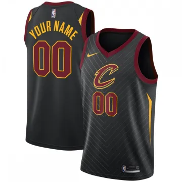 Cleveland Cavaliers Swingman Custom Men's Jersey Black - Statement Edition