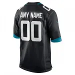 Jacksonville Jaguars Nike Custom Game Jersey – Schwarz