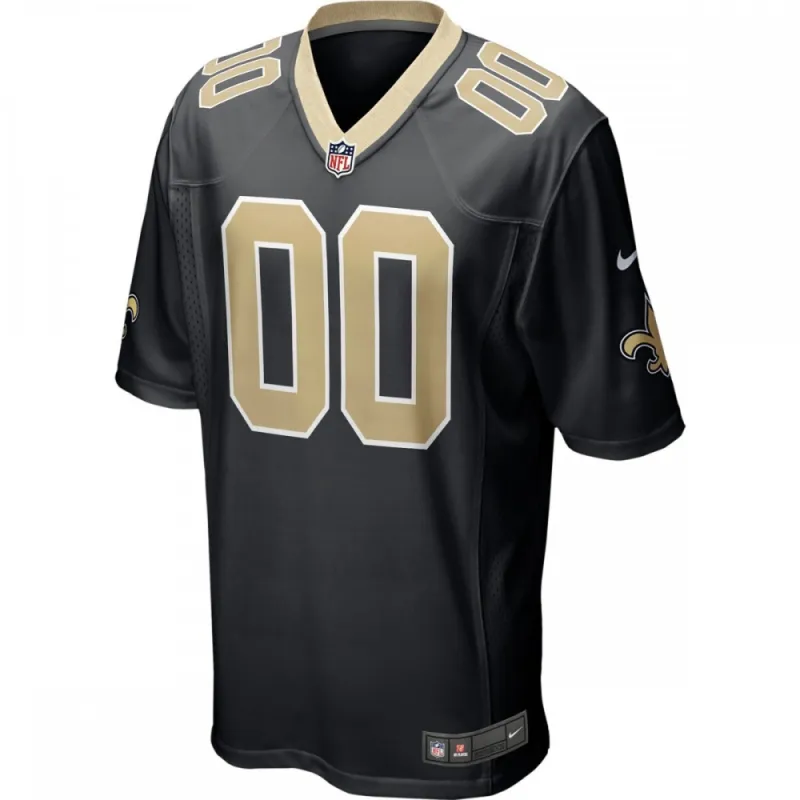 New Orleans Saints Nike Custom Game Jersey – Schwarz
