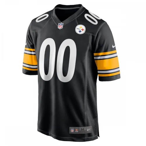 Pittsburgh Steelers Nike Game Custom Player Jersey – Black