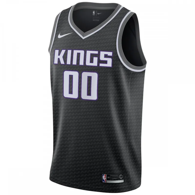 Sacramento Kings Swingman Custom Men’s Jersey Black – Statement Edition