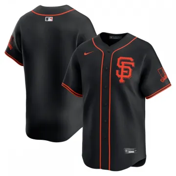 San Francisco Giants - Maglia alternativa limitata Nike - Nero