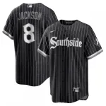 Bo Jackson Chicago White Sox Nike Stadt verbinden Replica Spieler Jersey - schwarz Bo Jackson Chicago White Sox Nike City Connect Replica Player Jersey – Black