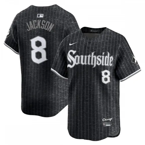 Bo Jackson Chicago White Sox Nike Stadt verbinden im Ruhestand Spieler Jersey - schwarz