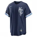 Bo Jackson Kansas City Royals Nike 2022 City Connect Replica Player Jersey – Navy