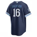 Bo Jackson Kansas City Royals Nike 2022 City Connect Replica Player Jersey – Navy