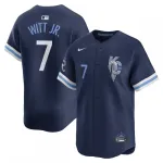 Bobby Witt Jr. Kansas City Royals Nike City Connect Limited Player Jersey - Marinha Bobby Witt Jr. Kansas City Royals Nike City Connect Limited Player Jersey – Navy