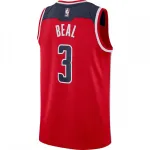 Maglietta Swingman di Bradley Beal Washington Wizards Uomo Rosso - Edizione Icona