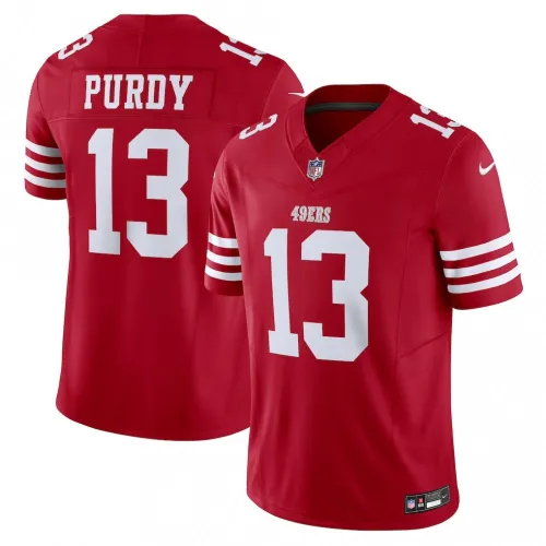 Brock Purdy San Francisco 49ers Nike Vapor FUSE Limited Jersey - Scarlet