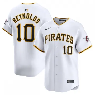 Camiseta de jugador de edición limitada Nike de Bryan Reynolds de los Pittsburgh Pirates - Blanca