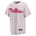Bryce Harper Philadelphia Phillies Nike Home Replica Player Name Jersey – White