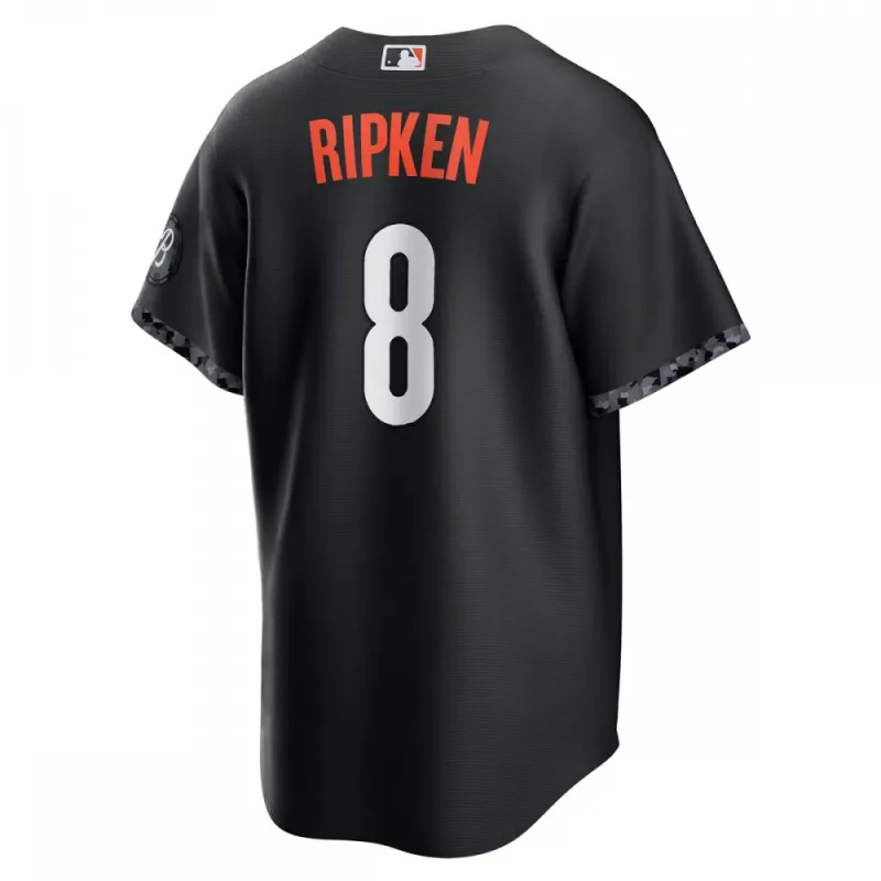 Cal Ripken Baltimore Orioles Nike 2023 City Connect Replica Player Jersey – Black