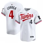 Carlos Correa Minnesota Twins Nike Home Limited Player Jersey - White Carlos Correa Minnesota Twins Nike Home Limited Player Jersey – White