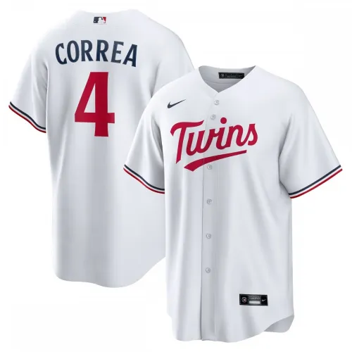 Carlos Correa Minnesota Twins Nike Home Replica Player Jersey - Branco