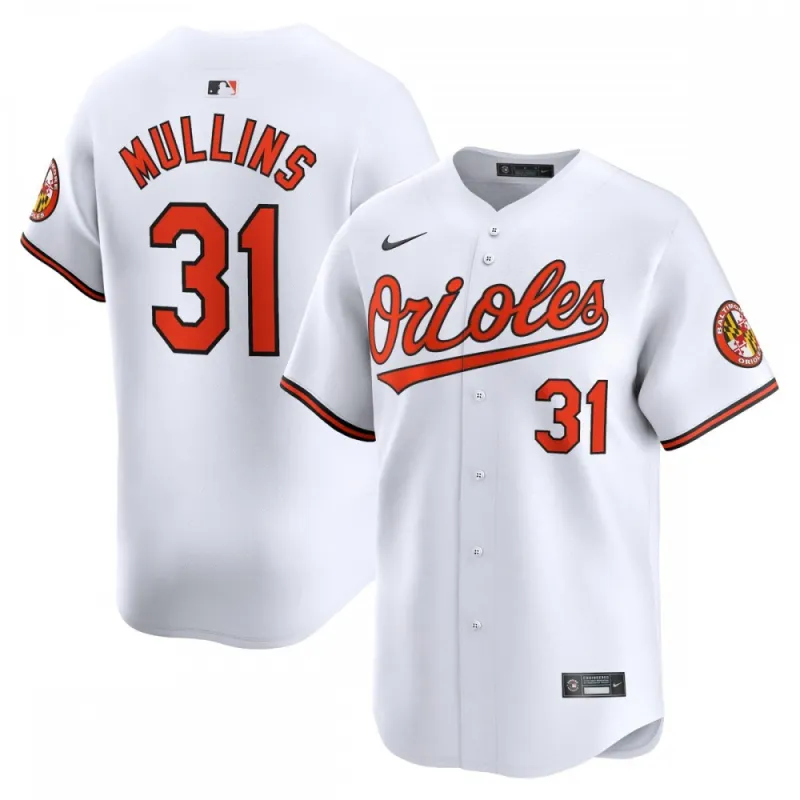 Maglia da gioco Nike Home Limited di Cedric Mullins dei Baltimore Orioles - Bianca