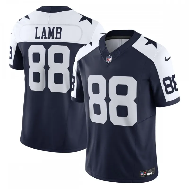 CeeDee Lamb Dallas Cowboys Nike Alternate Vapor F.U.S.E. Limited Jersey – Navy